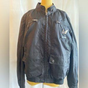 Sean John Black Military Jacket XL